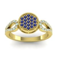 Statement Floral Pave Nikaya Ring