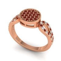 Statement Floral Pave Nikaya Ring