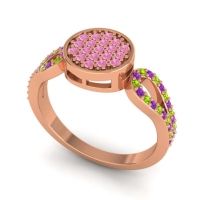 Statement Floral Pave Nikaya Ring