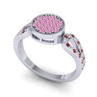 Statement Floral Pave Nikaya Ring