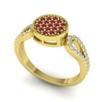 Statement Floral Pave Nikaya Ring