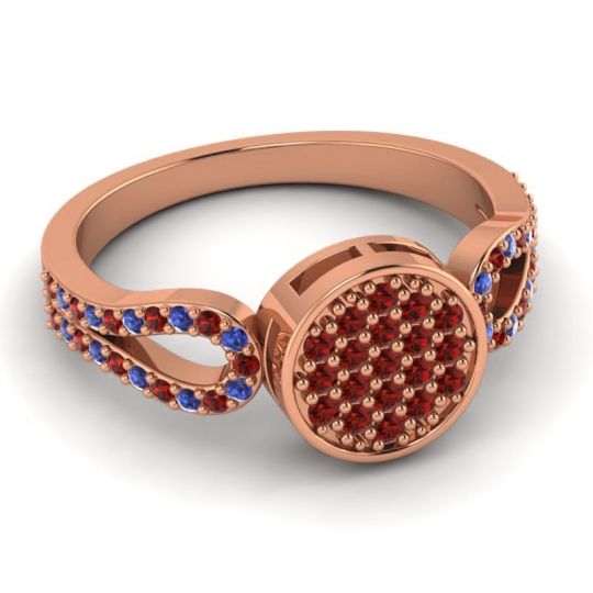 Statement Floral Pave Nikaya Ring