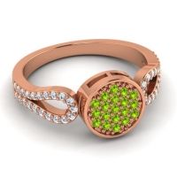 Statement Floral Pave Nikaya Ring