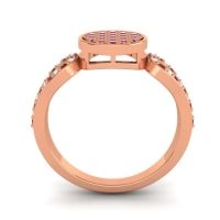 Statement Floral Pave Nikaya Ring