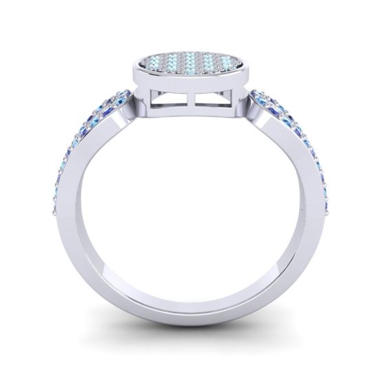 Statement Floral Pave Nikaya Ring