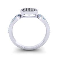 Statement Floral Pave Nikaya Ring