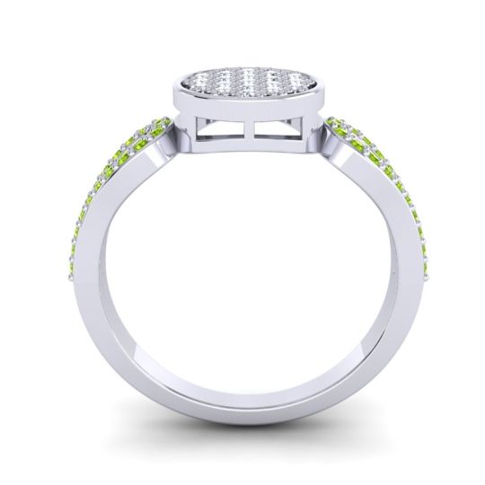 Statement Floral Pave Nikaya Ring