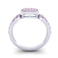 Statement Floral Pave Nikaya Ring