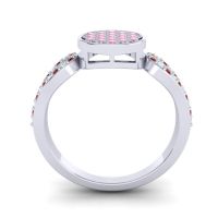 Statement Floral Pave Nikaya Ring