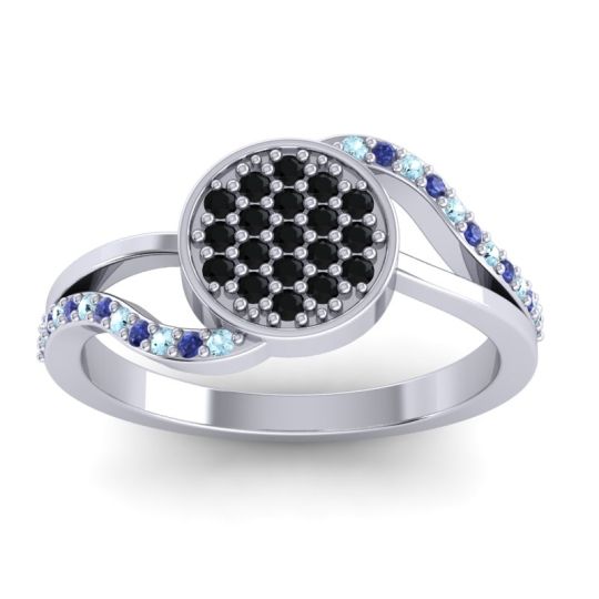 Statement Floral Pave Anika Ring
