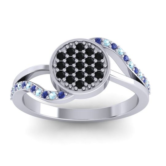 Statement Floral Pave Anika Ring
