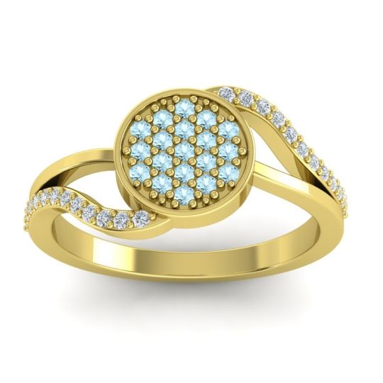 Statement Floral Pave Anika Ring