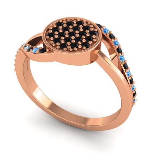 Statement Floral Pave Anika Ring