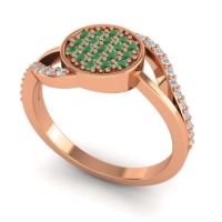 Statement Floral Pave Anika Ring