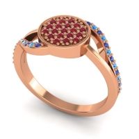 Statement Floral Pave Anika Ring