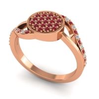 Statement Floral Pave Anika Ring