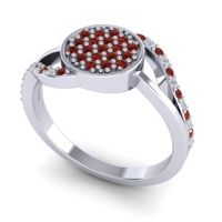 Statement Floral Pave Anika Ring