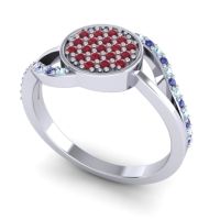 Statement Floral Pave Anika Ring