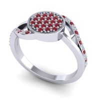 Statement Floral Pave Anika Ring