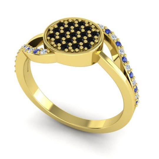 Statement Floral Pave Anika Ring