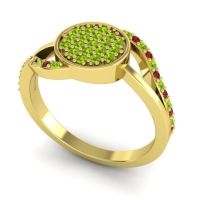 Statement Floral Pave Anika Ring