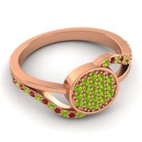 Statement Floral Pave Anika Ring