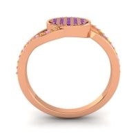 Statement Floral Pave Anika Ring