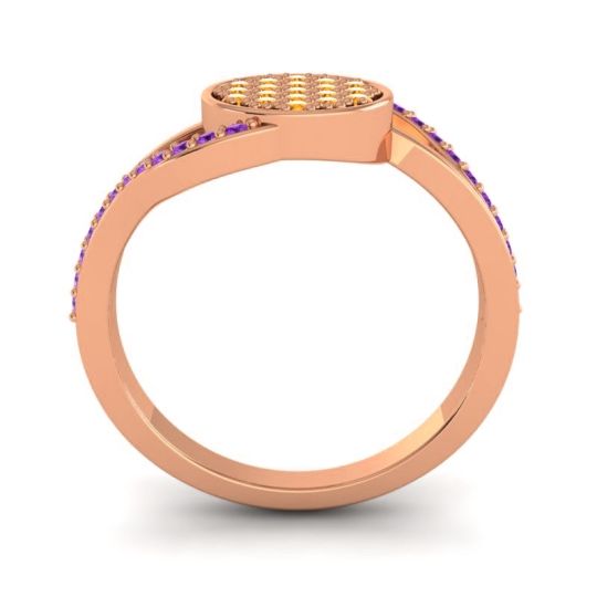 Statement Floral Pave Anika Ring