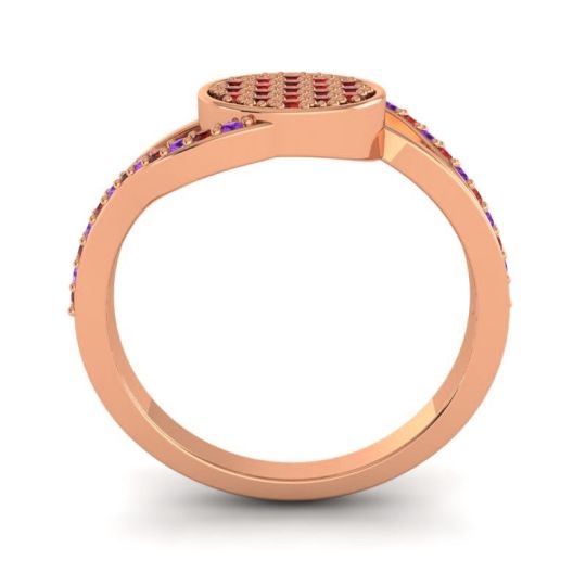 Statement Floral Pave Anika Ring