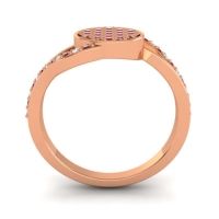 Statement Floral Pave Anika Ring