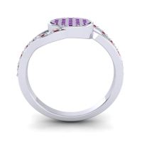Statement Floral Pave Anika Ring