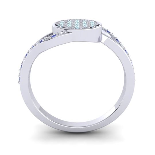 Statement Floral Pave Anika Ring