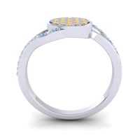 Statement Floral Pave Anika Ring