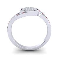 Statement Floral Pave Anika Ring