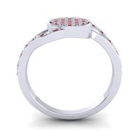 Statement Floral Pave Anika Ring