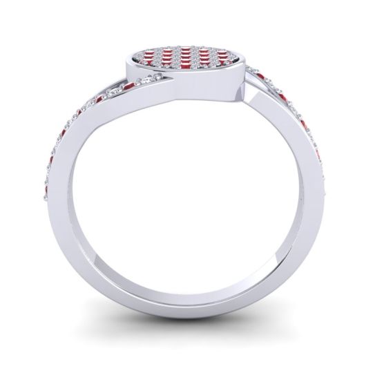 Statement Floral Pave Anika Ring