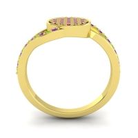 Statement Floral Pave Anika Ring