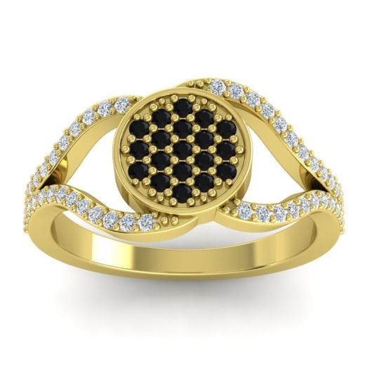 Statement Floral Pave Athatri Ring