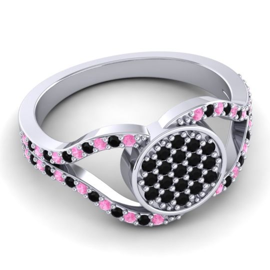 Statement Floral Pave Athatri Ring