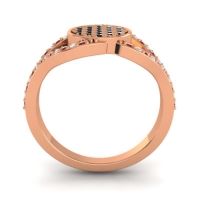Statement Floral Pave Athatri Ring