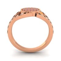 Statement Floral Pave Athatri Ring
