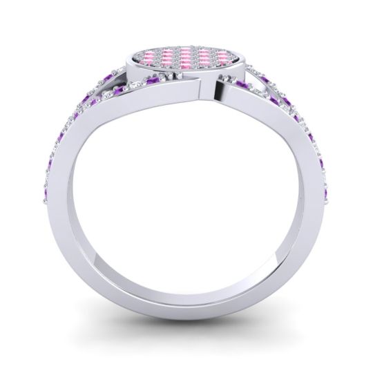 Statement Floral Pave Athatri Ring