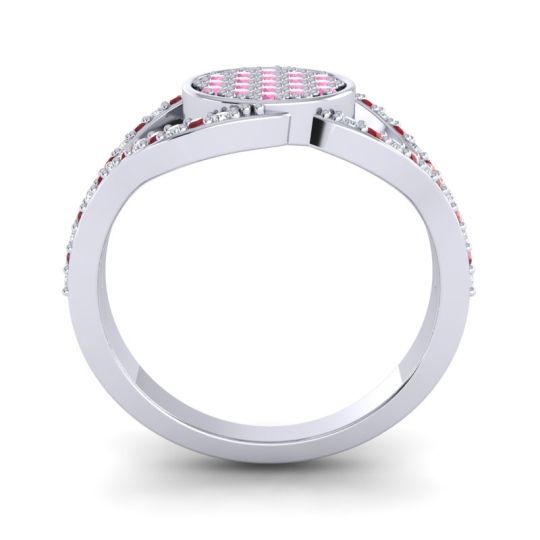 Statement Floral Pave Athatri Ring