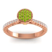 Statement Floral Pave Havya Ring