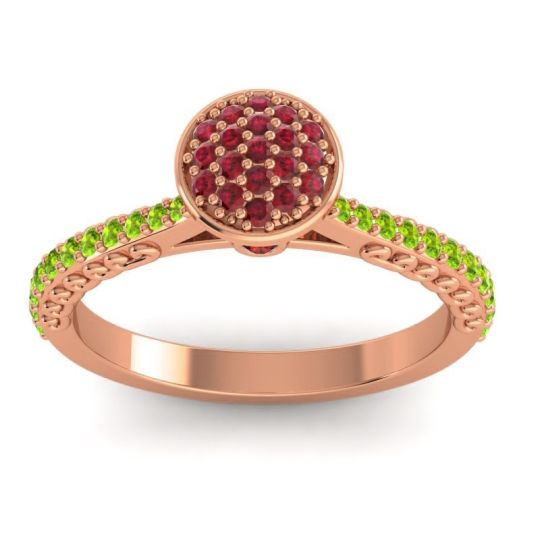 Statement Floral Pave Havya Ring