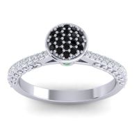 Statement Floral Pave Havya Ring