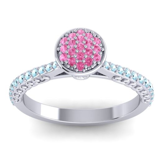 Statement Floral Pave Havya Ring