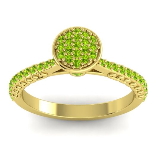 Statement Floral Pave Havya Ring