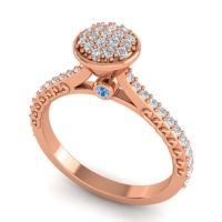 Statement Floral Pave Havya Ring