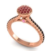 Statement Floral Pave Havya Ring